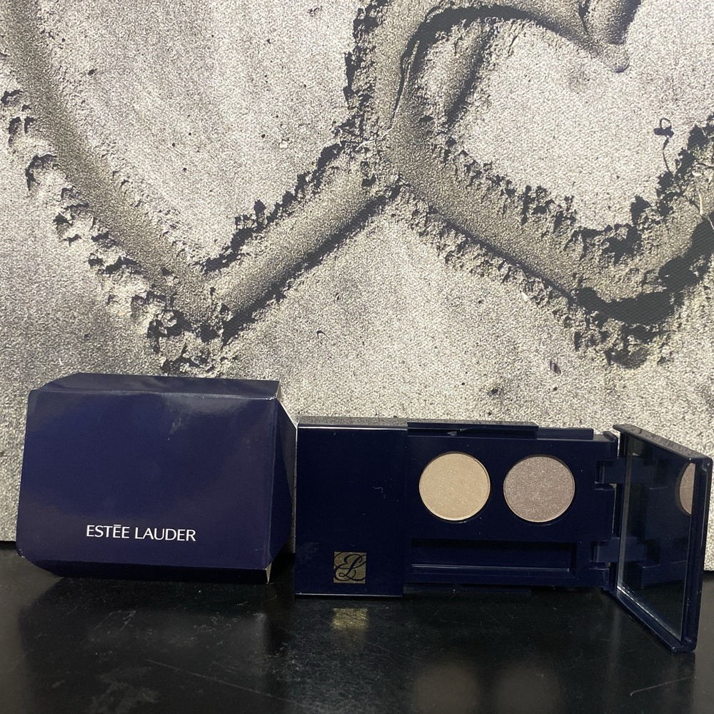 Estee Lauder Signature Silky Eyeshadow Duo 01‎ Mocha New